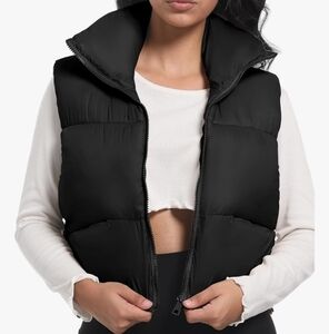 Black Puffer Vest
